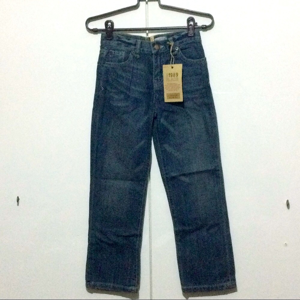 NWT 1989 Place Dark Wash Straight Jeans